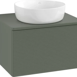 Bon Plan Meuble sous-lavabo Villeroy & Boch Antao Leaf green matt